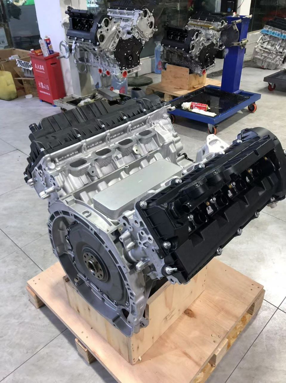 Двигатель новый Land Rover 508PS 5.0 Supercharged рестайлинг (LR026157)