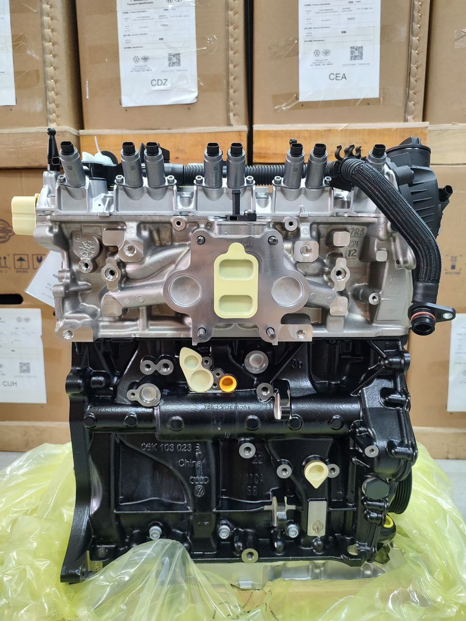 Двигатель новый Faw-Volkswagen CYRC 2.0 TFS ОРИГИНАЛ