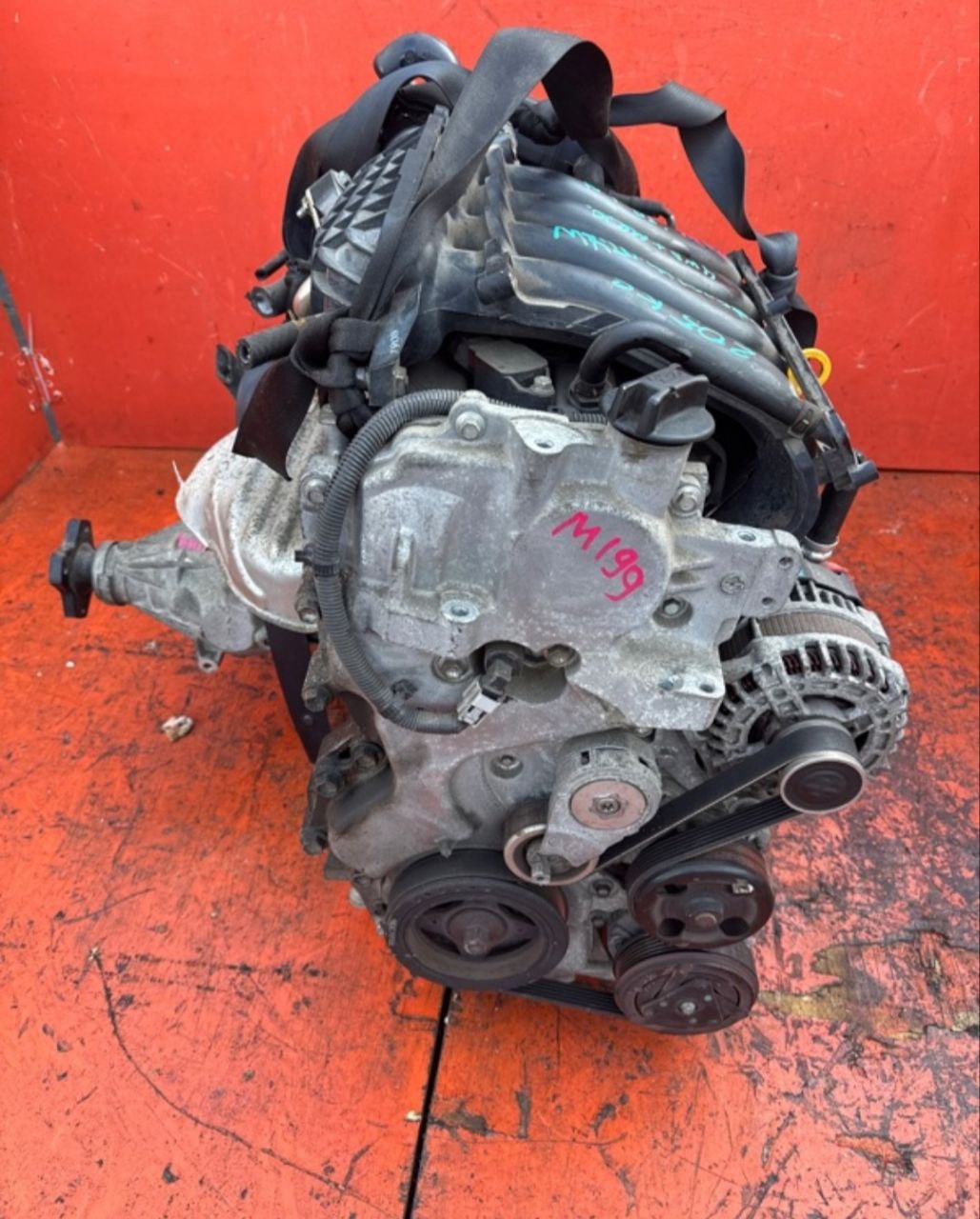 Двигатель контрактный в сборе Nissan MR20DE 2.0 (10102-JD2AC)