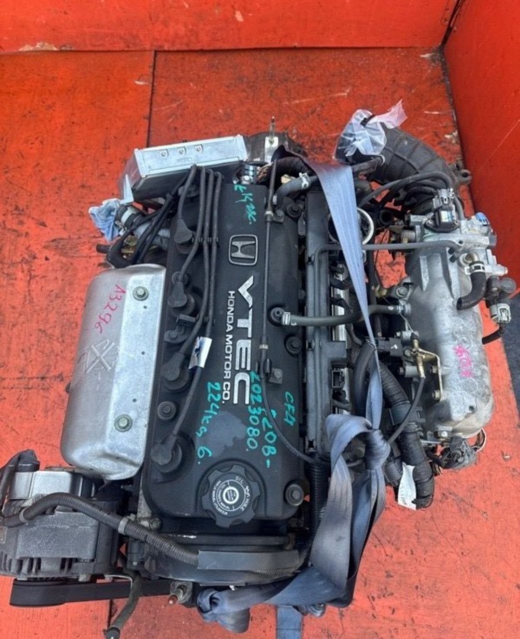 Двигатель контрактный в сборе Honda F20B 2.0 (F20B) — изображение 2
