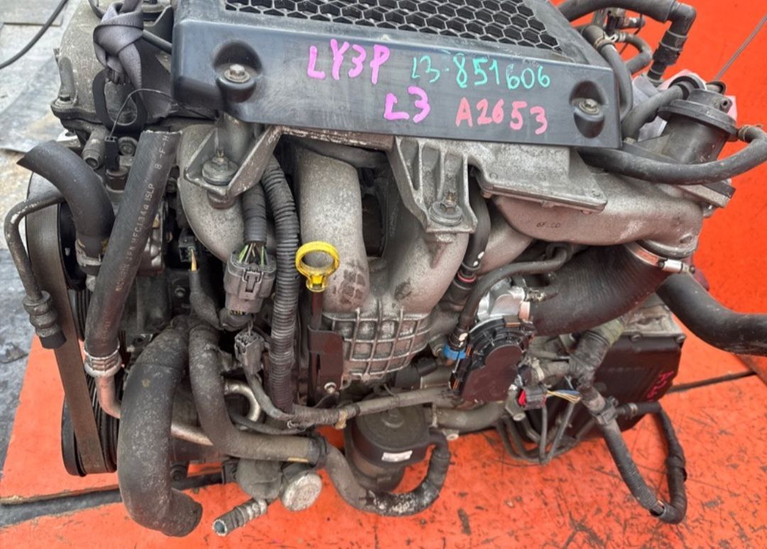 Двигатель контрактный в сборе Mazda L3-VDT 2.3 DISI Turbo (L33E-02-300E) — изображение 2