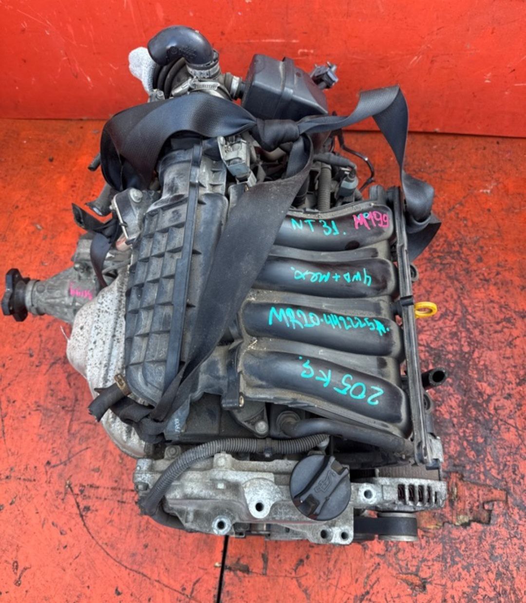 Двигатель контрактный в сборе Nissan MR20DE 2.0 (10102-JD2AC) — изображение 2