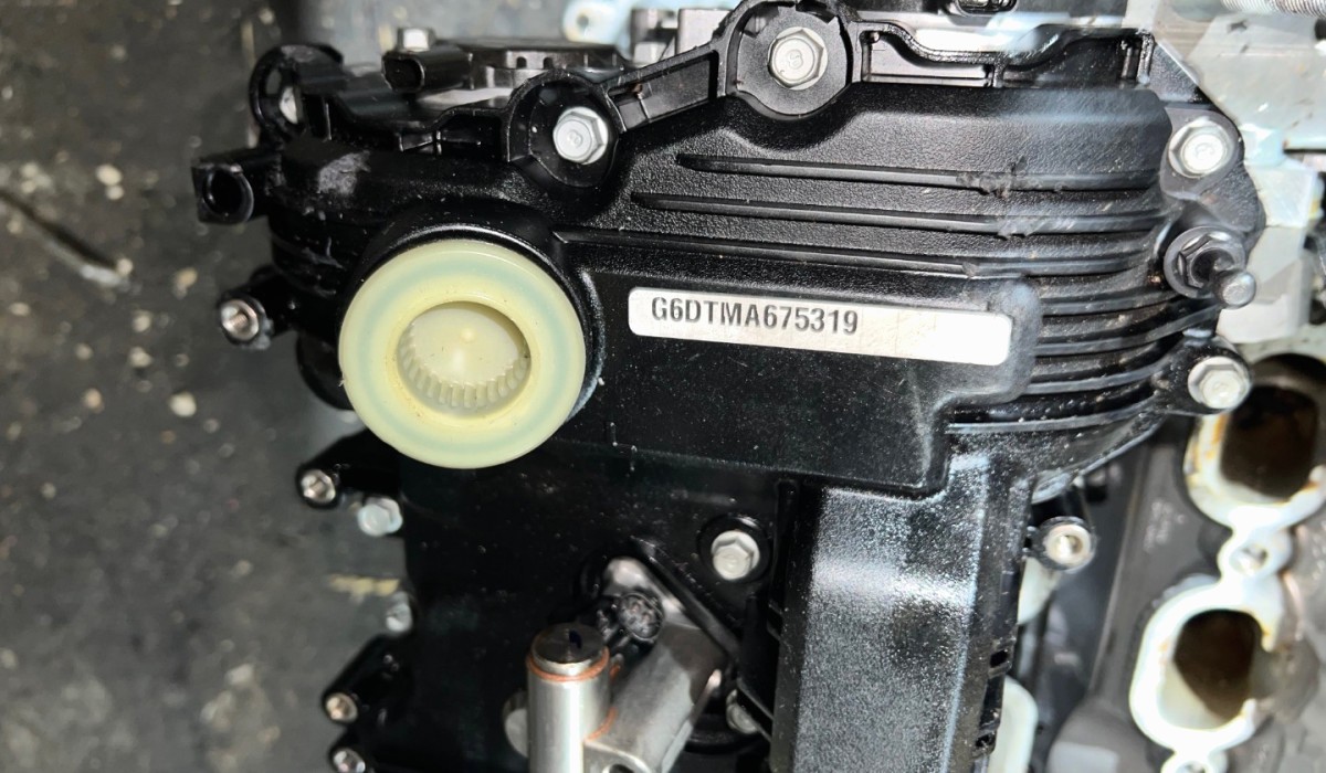 Двигатель контрактный Hyundai Kia G6DT 3.5 GDi (180G1‑3NA00) — изображение 6