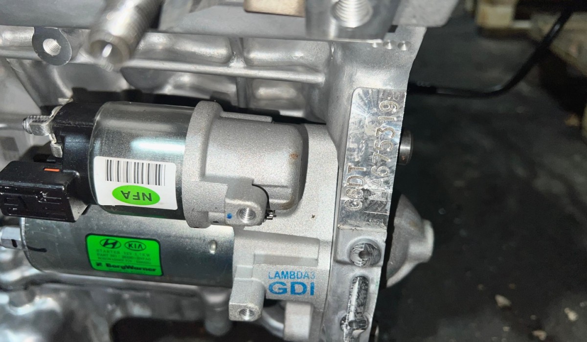 Двигатель контрактный Hyundai Kia G6DT 3.5 GDi (180G1‑3NA00) — изображение 7